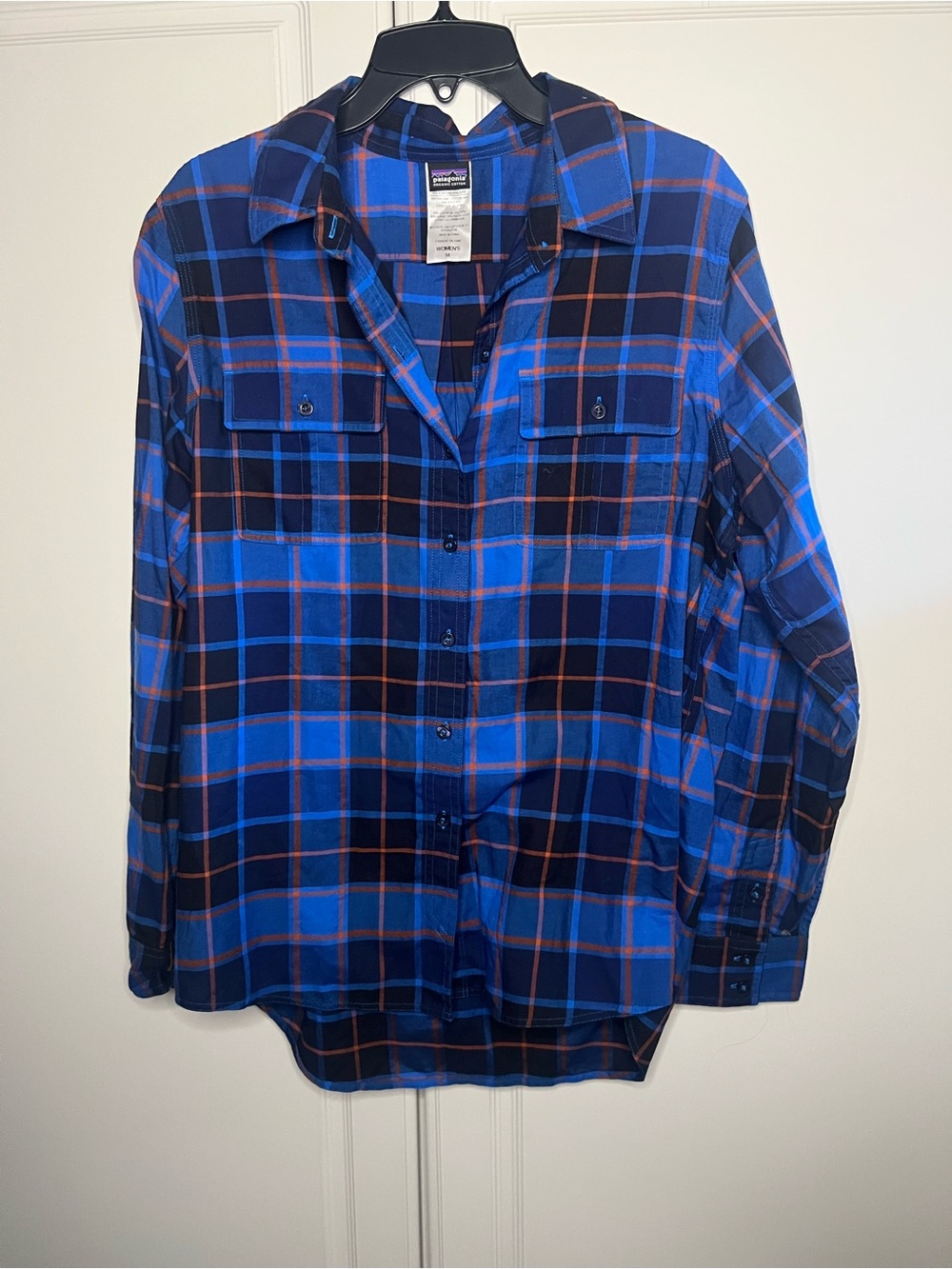 Patagonia Featherstone Shirt Blue Plaid - Picture 2 of 12